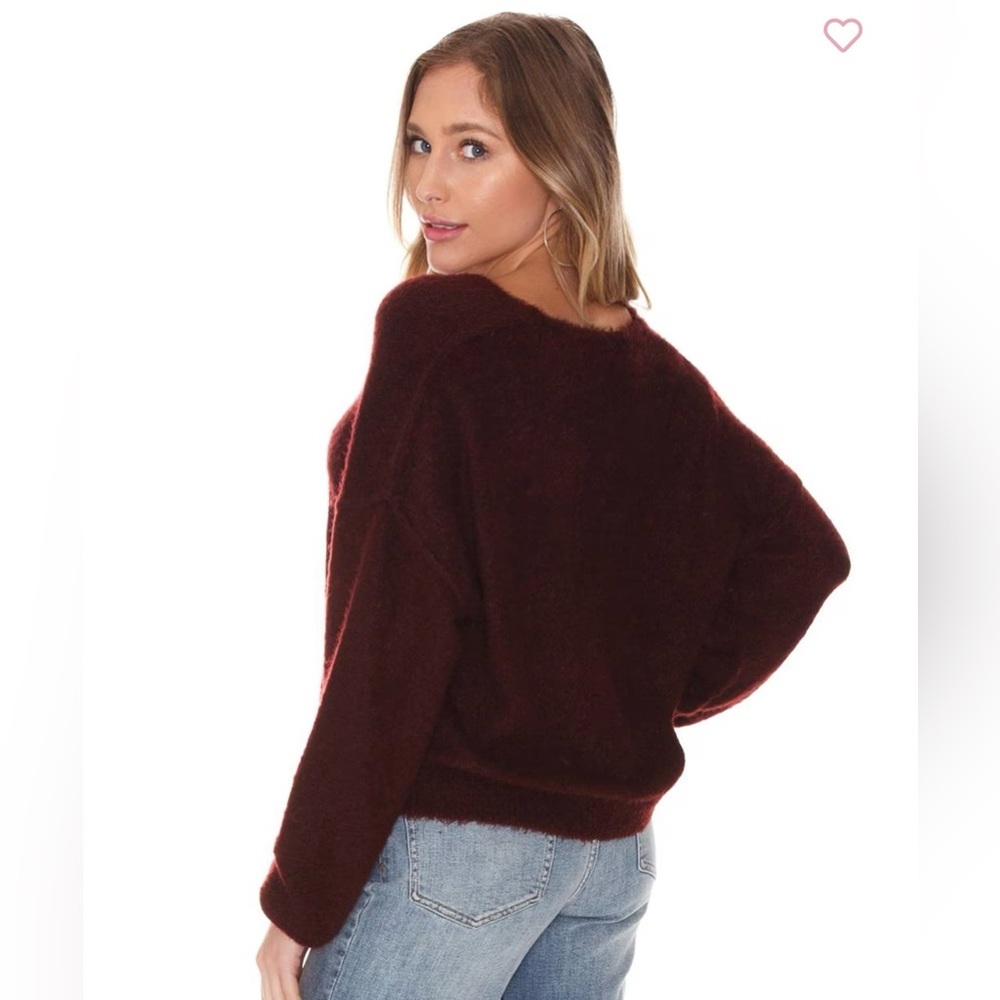 Free People - Princess V-Neck Sweater - Picture 3 of 10